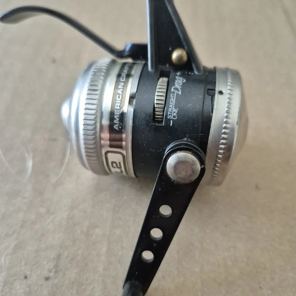 Vintage Zebco Brunswick 1992 Trigger Spin UL2 Underspin Casting Reel